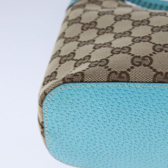 Gucci Gg Canvas Beige Canvas Shoulder Bag (Pre-Owned) - Picture 11 of 16